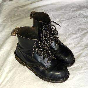 Dr Martens steel-toe boots